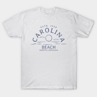 Carolina Beach, North Carolina Sunrise Summertime T-Shirt